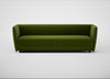 Valley 4 Seater Sofa Nobilis Velvet Leaf