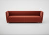 Valley 4 Seater Sofa Nobilis Velvet Rust
