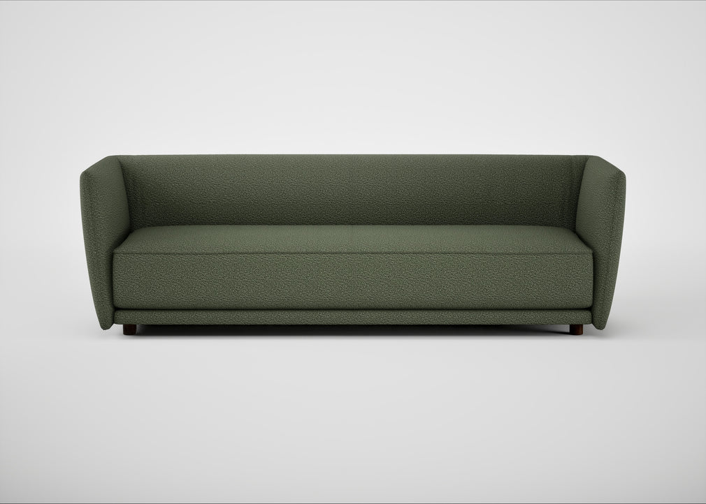 Valley 4 Seater Sofa Loop Boucle Forest
