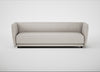 Valley 4 Seater Sofa Linea Leather White 634