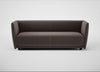Valley 3 Seater Sofa Nobilis Velvet Sable