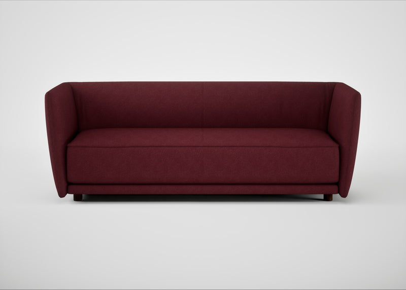 Valley 3 Seater Sofa St Moritz Wool Red