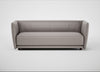 Valley 3 Seater Sofa Daino Leather Elephant