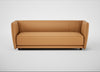 Valley 3 Seater Sofa Daino Leather Parchment