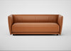 Valley 3 Seater Sofa Daino Leather Treacle