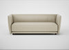 Valley 3 Seater Sofa Leather Grain Storm 006