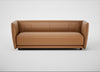 Valley 3 Seater Sofa Leather Stonewash Toffee 277