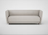 Valley 3 Seater Sofa Linea Leather White 634