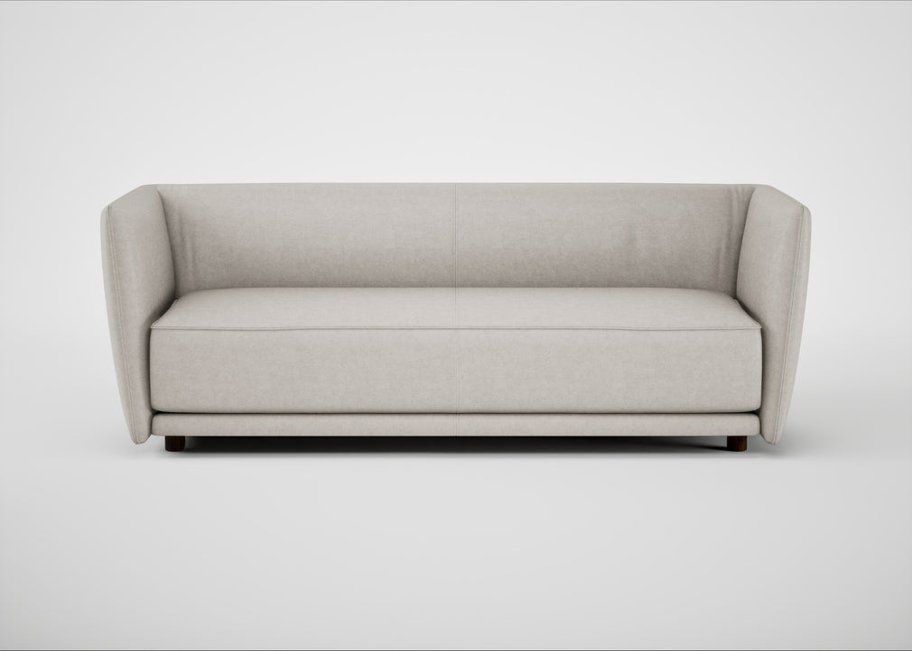 Valley 3 Seater Sofa Linea Leather White 634