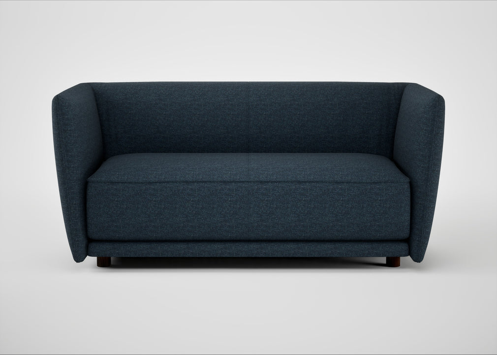 Valley 2 Seater Sofa Siena Cotton Deep Sea