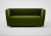 Valley 2 Seater Sofa Nobilis Velvet Leaf