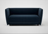 Valley 2 Seater Sofa Nobilis Velvet Night