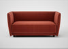 Valley 2 Seater Sofa Nobilis Velvet Rust
