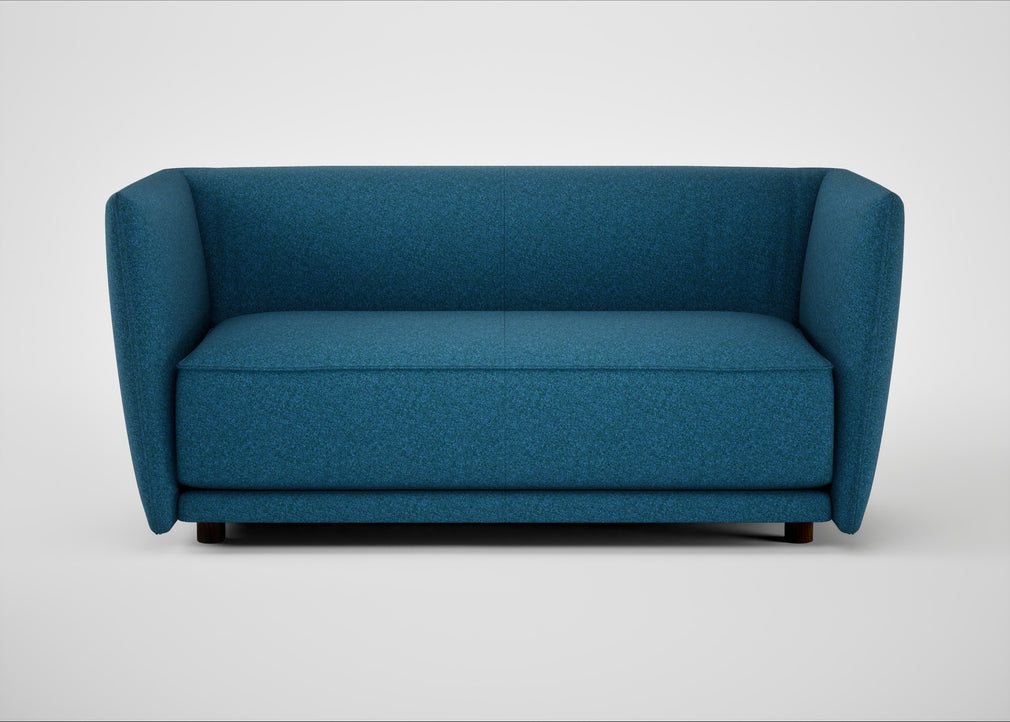 Valley 2 Seater Sofa St Moritz Wool Blue