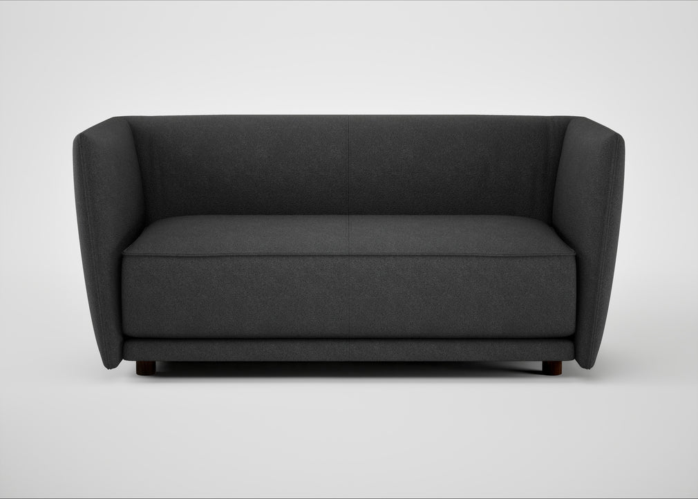 Valley 2 Seater Sofa St Moritz Wool Grey