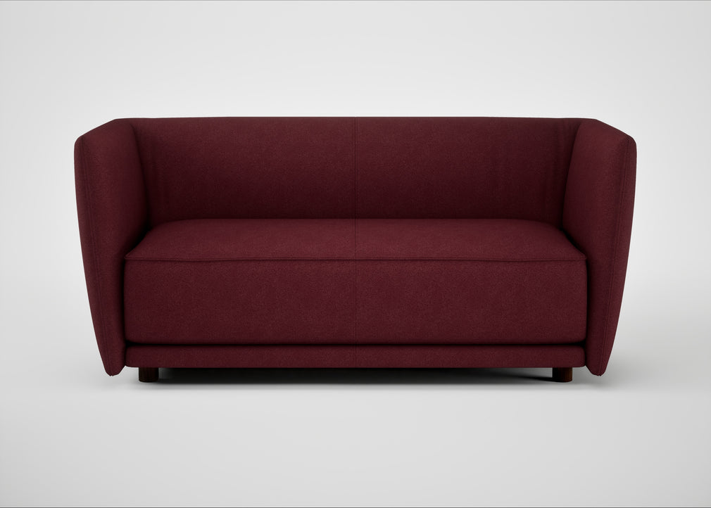 Valley 2 Seater Sofa St Moritz Wool Red