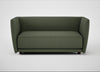 Valley 2 Seater Sofa Loop Boucle Forest