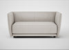 Valley 2 Seater Sofa Leather Grain White 000