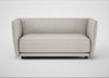Valley 2 Seater Sofa Linea Leather White 634