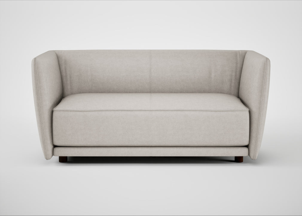 Valley 2 Seater Sofa Linea Leather White 634