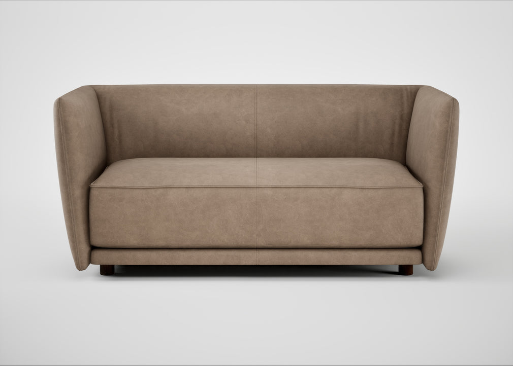 Valley 2 Seater Sofa Heritage Leather Camel 2015