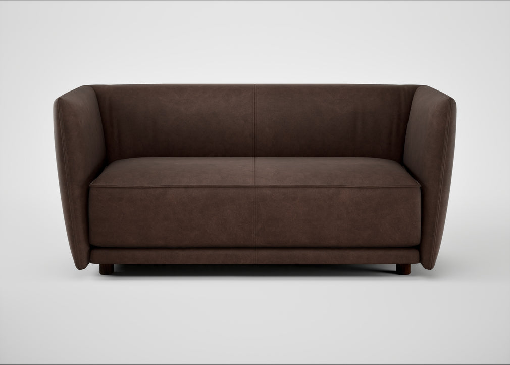 Valley 2 Seater Sofa Heritage Leather Chestnut 2064