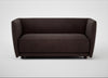 Valley 2 Seater Sofa Heritage Leather Dark Walnut 2069