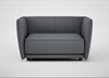 Valley Loveseat Siena Cotton Shale Grey