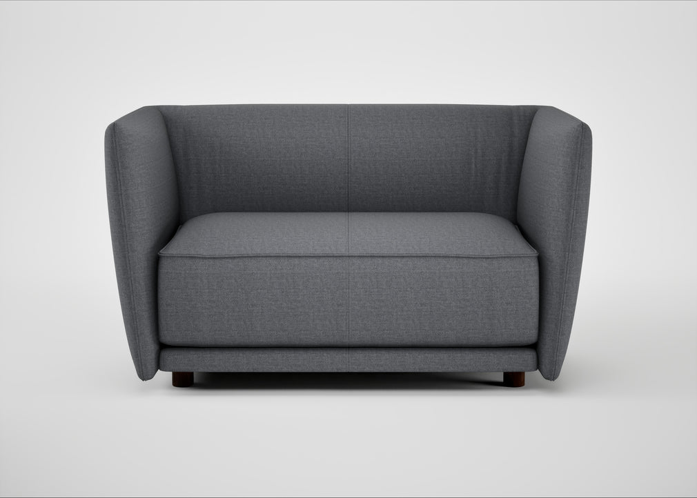 Valley Loveseat Siena Cotton Shale Grey