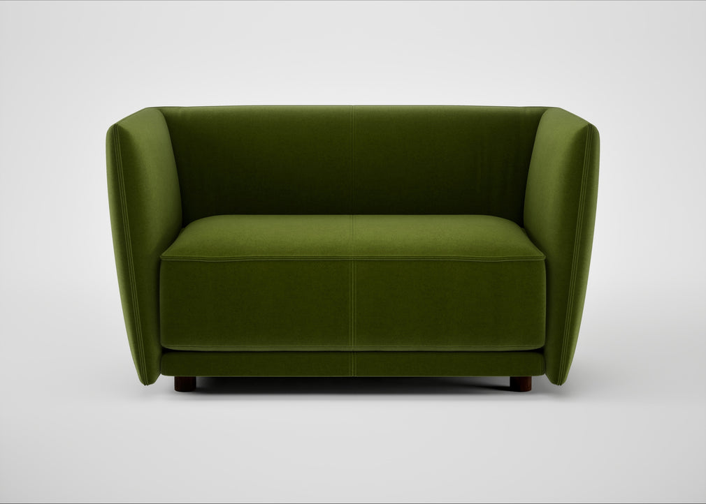 Valley Loveseat Nobilis Velvet Leaf