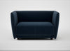 Valley Loveseat Nobilis Velvet Night