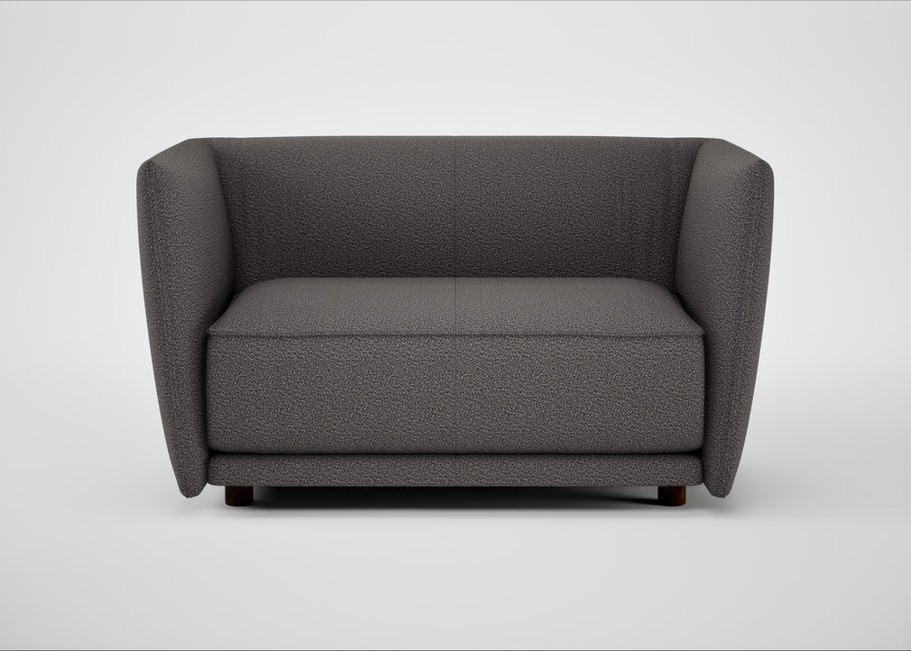 Valley Loveseat Loop Boucle Granite