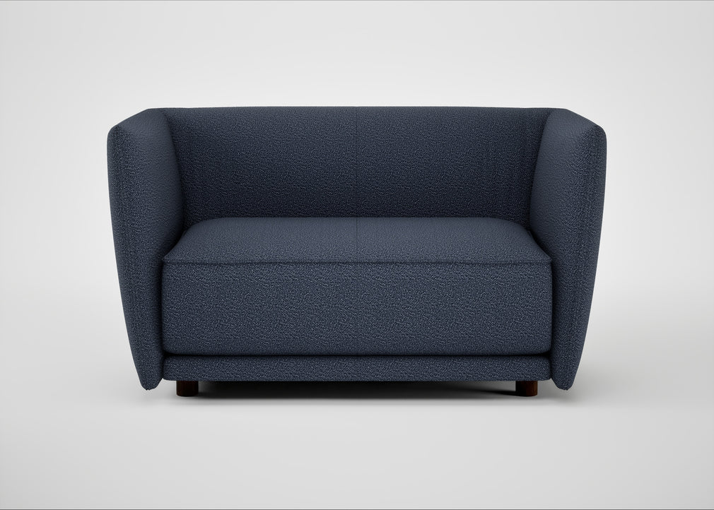 Valley Loveseat Loop Boucle Navy