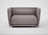 Valley Loveseat Heritage Leather Stone Grey 2060