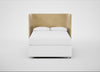 Monroe Headboard Double / Smart Luxe Velvet Biscuit