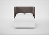 Monroe Headboard Double / Smart Luxe Velvet Mushroom