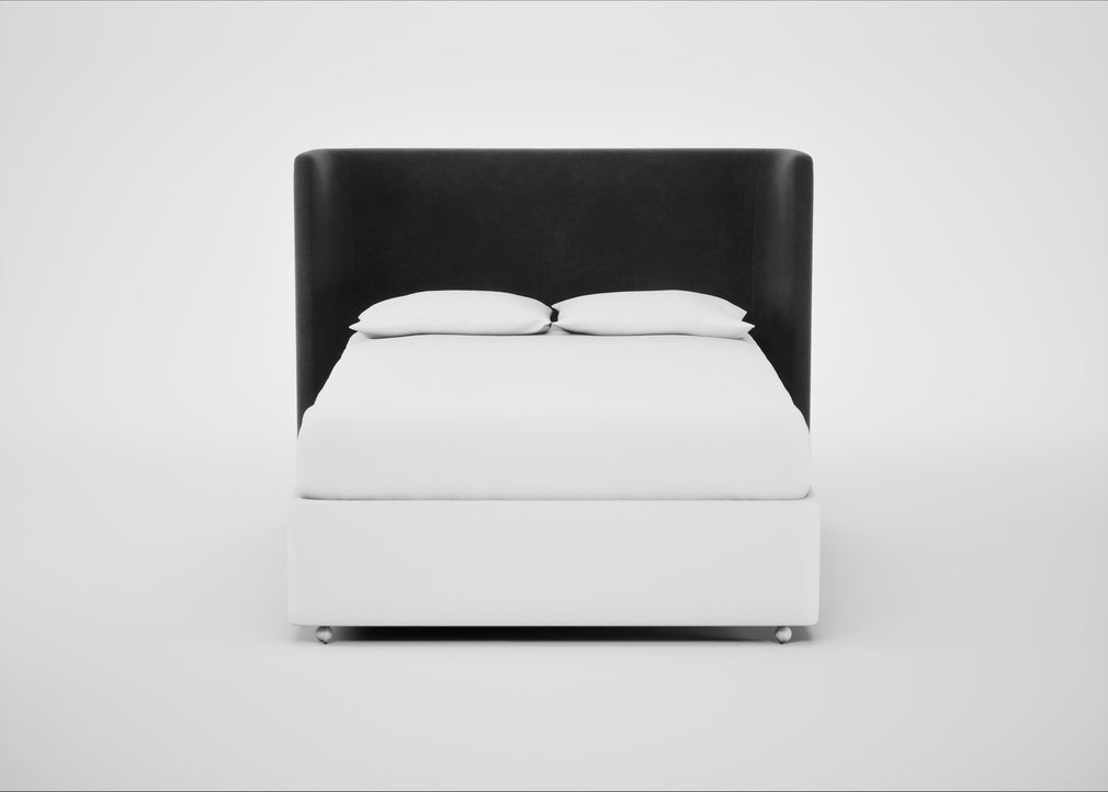 Monroe Headboard King / Smart Luxe Velvet Nickel