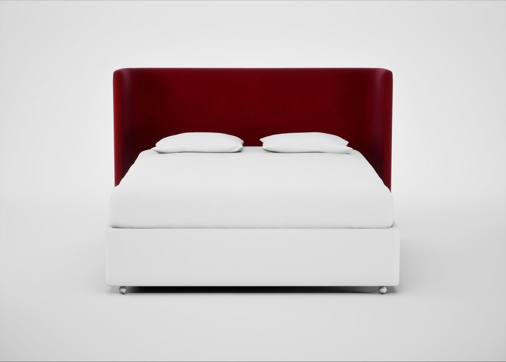 Monroe Headboard Super King / Smart Luxe Velvet Mulberry