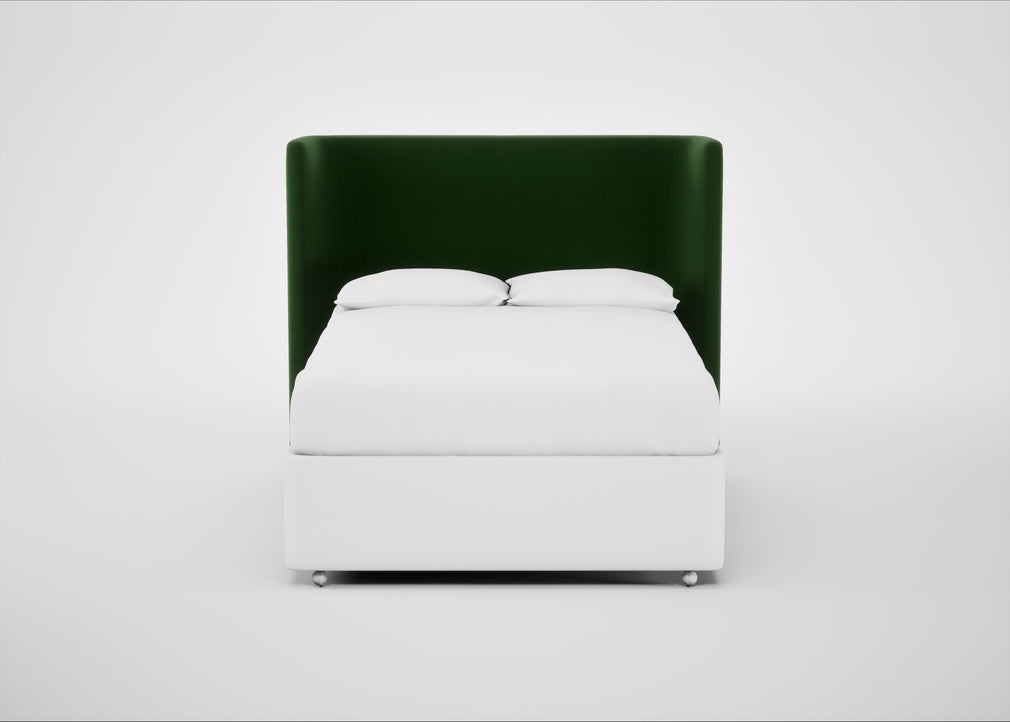 Monroe Headboard Double / Smart Velvet Forest