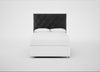 Balmoral Headboard Double / Smart Luxe Velvet Nickel