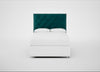 Balmoral Headboard Double / Smart Luxe Velvet Ocean Green