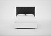 Balmoral Headboard King / Smart Luxe Velvet Nickel