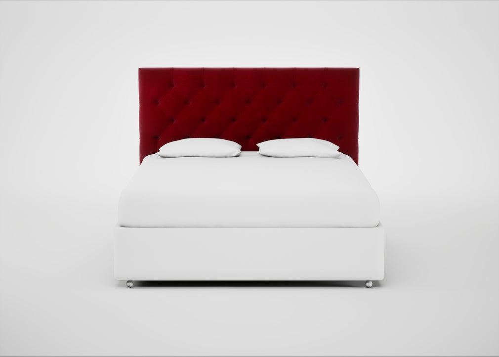 Balmoral Headboard Super King / Smart Luxe Velvet Mulberry