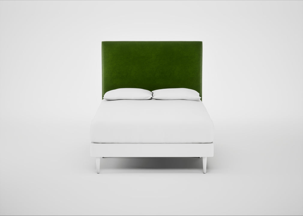 Newman Headboard Double / Smart Luxe Velvet Grass