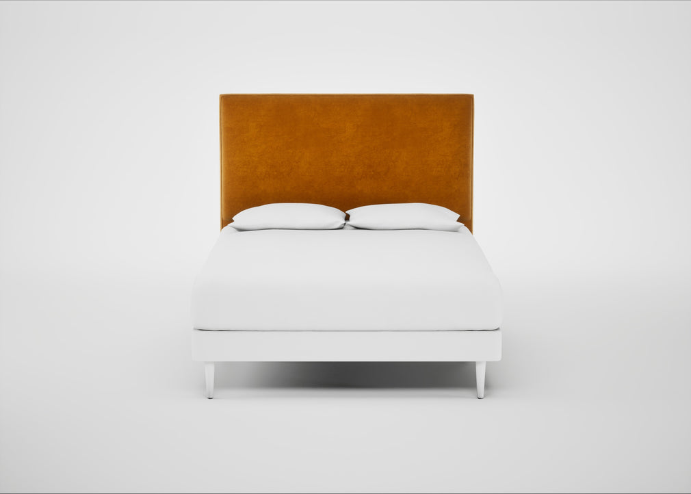 Newman Headboard King / Smart Luxe Velvet Cognac
