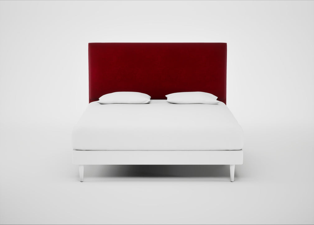 Newman Headboard Super King / Smart Luxe Velvet Mulberry