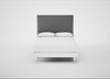 Newman Headboard Double / Smart Velvet Mercury