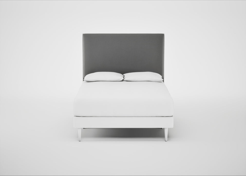 Newman Headboard Double / Smart Velvet Mercury