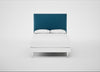 Newman Headboard Double / Smart Velvet Ocean Blue