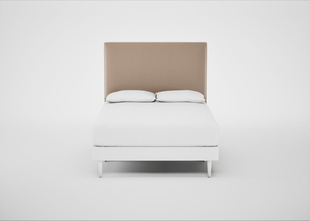 Newman Headboard Double / Smart Velvet Pebble